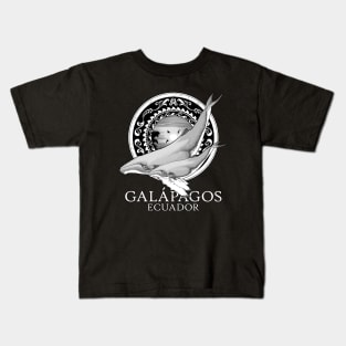 Humpback Whales Ecuador Galápagos Kids T-Shirt